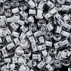 Светящиеся в темноте светящиеся прозрачные стеклянные бусины SEED-YWC0001-01H