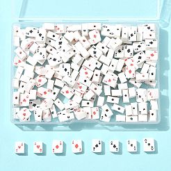 200шт бусины из полимерной глины ручной работы CLAY-FS0001-46