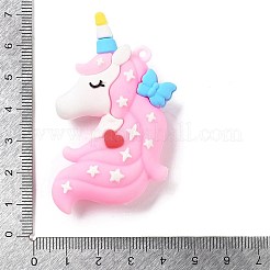 Большие подвески из непрозрачного пластика из ПВХ KY-D022-04B