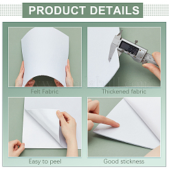 Selbstklebendes Filzgewebe&nbsp;DIY-WH0430-758A