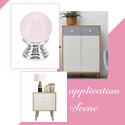 8 комплект ручек для ящиков из алюминиевого сплава с винтом DIY-BC0005-17