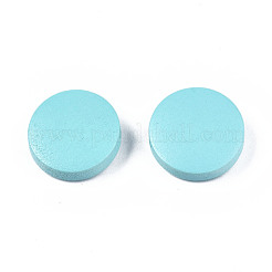 Расписные бусины из натурального тополя&nbsp;WOOD-S045-063A-07