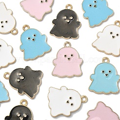 20шт 4 цвета сплава эмалевые подвески ENAM-YW0002-68