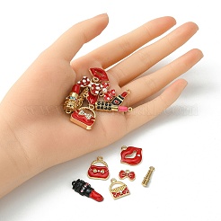 Подвески из сплава эмали 16шт 16 стиля ENAM-YW0003-26