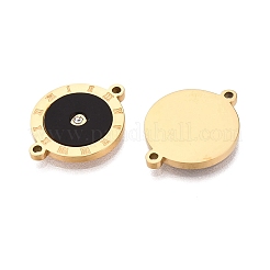 304 Edelstahl Emaille Verbindungsstück Charms&nbsp;STAS-Q111-09G