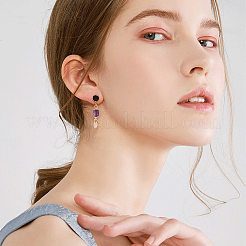 50 шт. 5-х цветные подвески-коннекторы из натурального агата FIND-DC0003-23