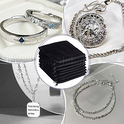 Мешки ювелирных изделий бархата TP-WH0021-01B-01