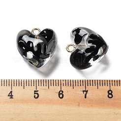 Подвески из прозрачной эмали из смолы&nbsp;RESI-D076-01A