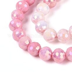 Brins de perles de verre électrolytiques anti-ternissement&nbsp;GLAA-N056-6mm-04