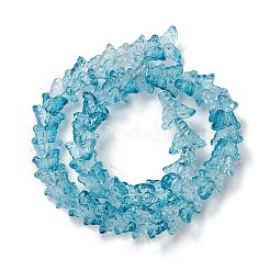 Transparent perles de verre brin&nbsp;GLAA-K002-02J