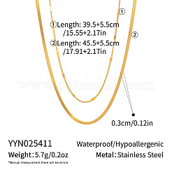 Европейские цепочки из нержавеющей стали 304&nbsp;LV9197