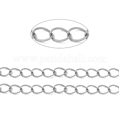 Овальные бордюрные цепи из оксидированного алюминия CHA-G001-04P