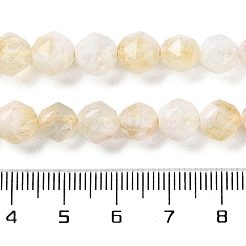 Природный цитрин бисер нитей G-NH0021-A16-01