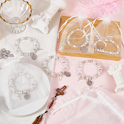 3шт. браслеты с подвесками из нержавеющей стали 304&nbsp;BJEW-PH01939