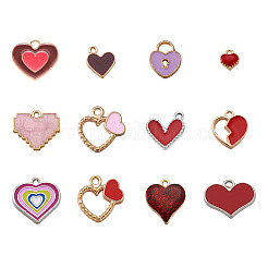 Подвески из эмали и сплава&nbsp;PALLOY-KS0002-04