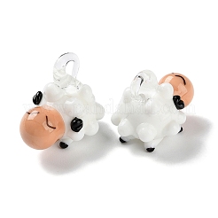 Подвески лэмпворк ручной работы LAMP-L078-004B