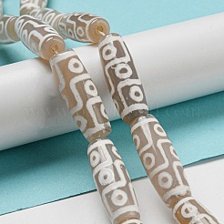 Тибетского стиля DZI бисер нитей G-P526-C01