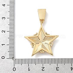 Латунные микро проложить кубического циркония подвески&nbsp;LS-KK-F909-01G-03