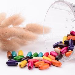 Рисовые бусины из натурального дерева без свинца X-YTB030