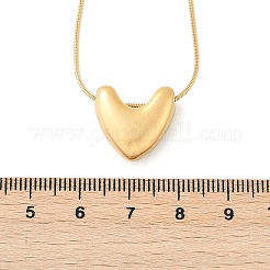 304 collier chaîne serpent pendentif en acier inoxydable pour femme&nbsp;NJEW-M087-01G-02
