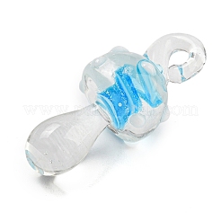 Colgantes artesanales de lampwork&nbsp;LS-LAMP-S067-02E