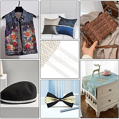 Плетеная лента из искусственной кожи OCOR-WH0074-88B