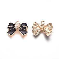 Подвески из эмалевого сплава с покрытием из легкого золота&nbsp;PALLOY-TAC0011-16A