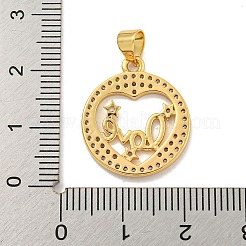 Стойки обшивки латунь микро проложить Циркон подвеску&nbsp;KK-B091-50E-G