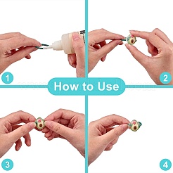 Кабошоны из прозрачной смолы CRES-SZ0001-36