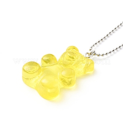 Ожерелья из шариковой цепи из нержавеющей стали 304 NJEW-JN03565