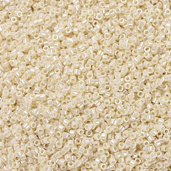 MIYUKIデリカビーズ  シリンダー  日本製シードビーズ  11/0  （db1900)アイボリーセイロン  1.3x1.6mm  穴：0.8mm  約20000個/袋  100 G /袋&nbsp;SEED-J020-DB1900