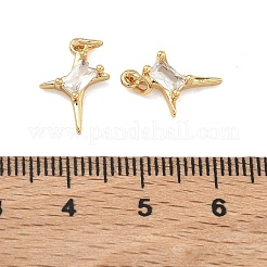 Латунные микро проложить кубического циркония подвески&nbsp;KK-A291-33B-G