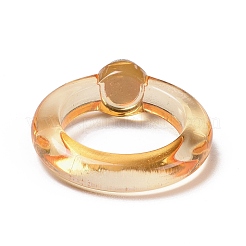 Прозрачные акриловые кольца на палец&nbsp;LS-RJEW-T010-07A