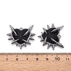 Подвески из сплава хэллоуина с эмалью PALLOY-T094-10B