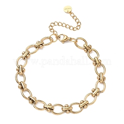 Bracelets à maillons en acier inoxydable 304 pour femmes&nbsp;BJEW-A166-03G