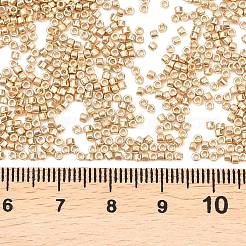 MIYUKIデリカビーズ  シリンダー  日本製シードビーズ  11/0  (db2501)duracoat 亜鉛メッキ 淡いゴールド  1.3x1.6mm  穴：0.8mm  約100000個/500g&nbsp;SEED-MY11-DB2501