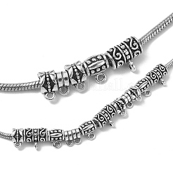 25 шт. 5 стильных вешалки из сплава в тибетском стиле TIBE-YW0001-41