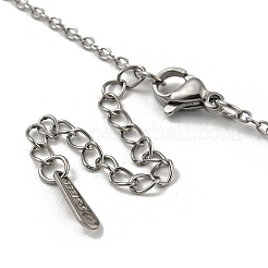 Стеклянный кулон бабочка&nbsp;NJEW-R263-05P