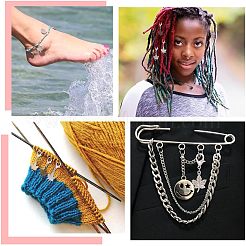 Подвесные украшения из кленового листа из сплава HJEW-PH01538