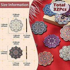 32 шт.&nbsp;WOOD-CJ0001-96