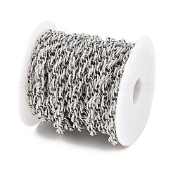 Текстурированные канатные цепи из нержавеющей стали 304&nbsp;CHS-C022-03P