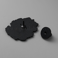 Pflanzen mit Emaille-Pins mit Katzenmotiv&nbsp;JEWB-CJC0002-01E