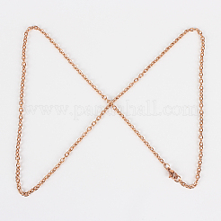 304 Edelstahl-Kabelkette zur Herstellung von Halsketten&nbsp;STAS-P045-06RG