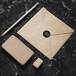 Латунная восковая печать штамп с ручкой AJEW-WH0184-0460