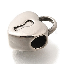 Европейские бусины из нержавеющей стали 304 STAS-G350-14AS