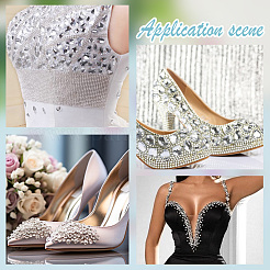 72 шт. 3-х видов нерегулярных ромбов из стекла GLAA-GO0001-15