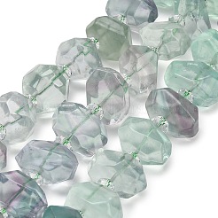 Natürlichen Fluorit Perlen Stränge&nbsp;GG-CBAC18C-A01-01
