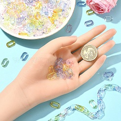 Прозрачные акриловые связывая кольца&nbsp;MACR-YW0003-20