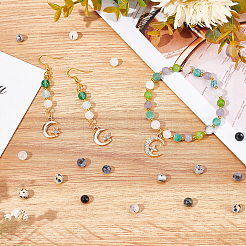 240шт 8 стиля бусины из натуральных смешанных драгоценных камней G-GA0001-54