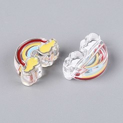 Прозрачные акриловые бусины&nbsp;ACRC-T013-01